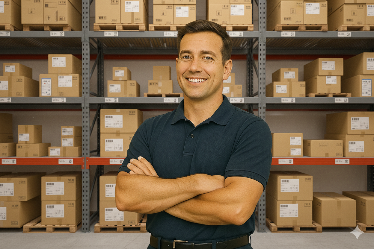 Dos profesionales de negocios cerrando un trato exitoso